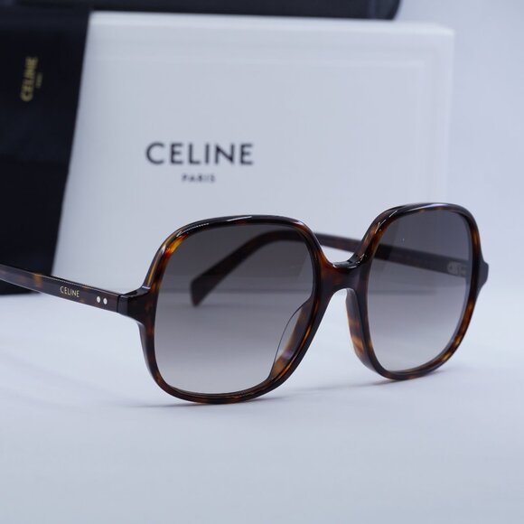 Final Price! Celine CL40244U 52F Brown Sunglasses - Picture 5 of 10